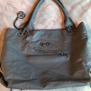 Grey Jessica Simpson Purse
